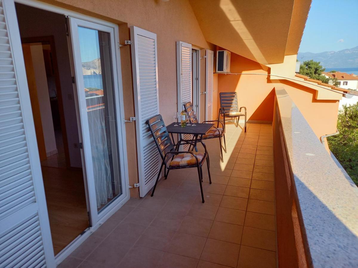 Apartment Valerija Baška Esterno foto