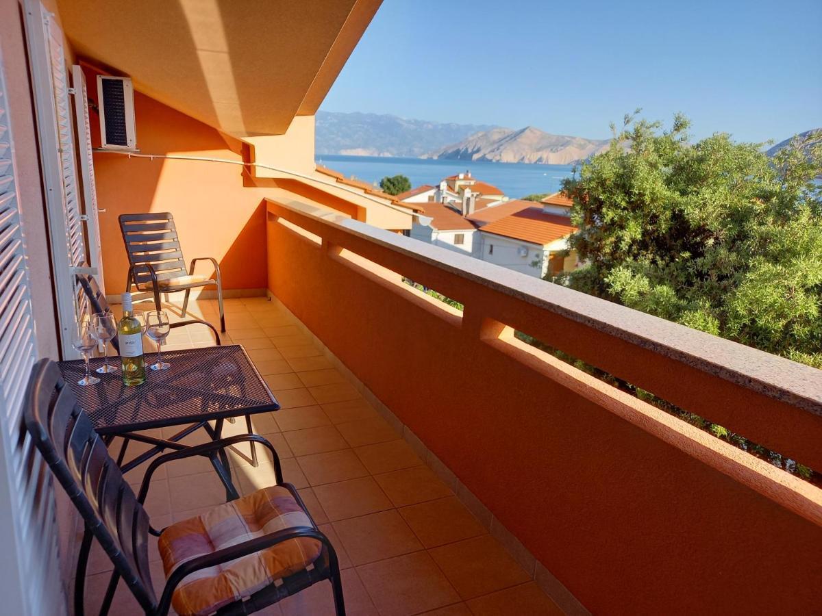 Apartment Valerija Baška Esterno foto